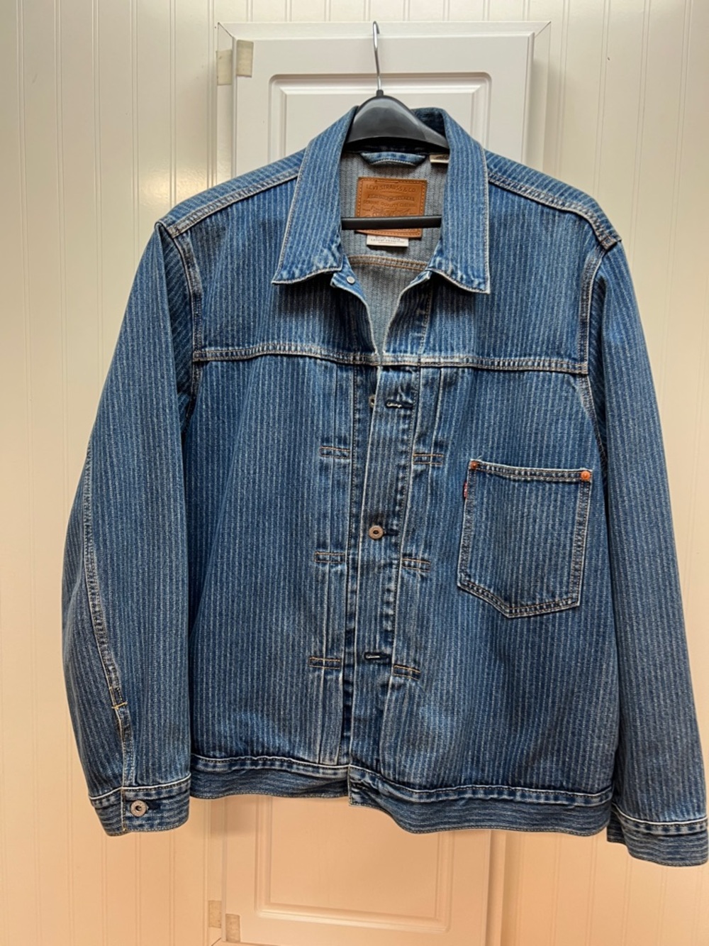 Levi's Blue Denim Jacket with Red Tab